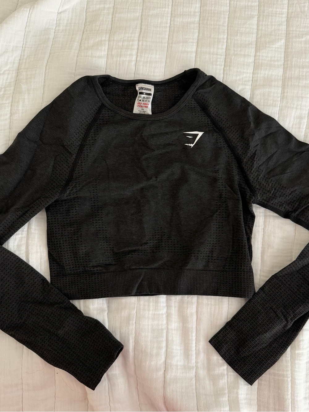 Gymshark Vital Seamless Long Sleeve Cropped